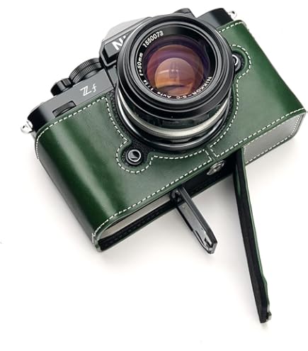 Amazon | 手作り本革ハーフケース用S2 Contax S2 カメラ牛革バッグ
